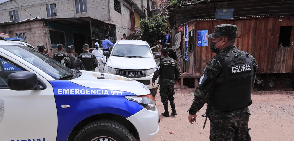 policias militares hondurenos