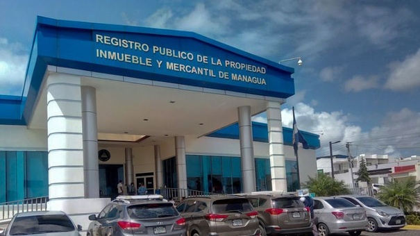 entrada registro publico managua