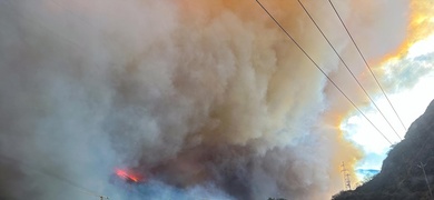 incendio forestal china evacuacion personas
