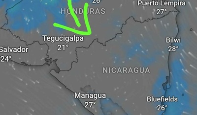 pronostican lluvias seis departamentos nicaragua