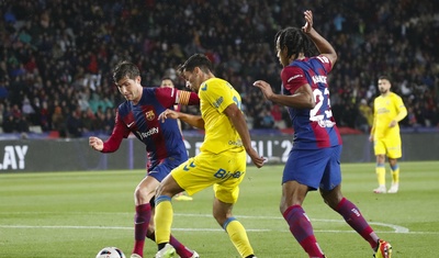 barcelona jugada defensiva laliga
