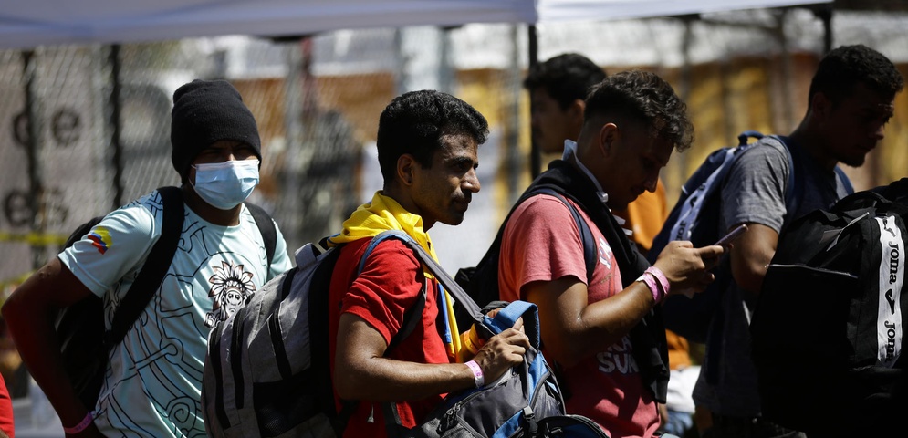 migrantes origen venezolano atraviesan darien