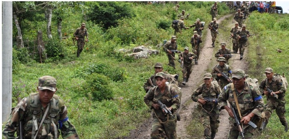 ejercito nicaragua combate narcotrafico frontera honduras