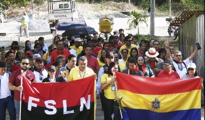 unan managua elimina lema a la libertad por la universidad en nicaragua