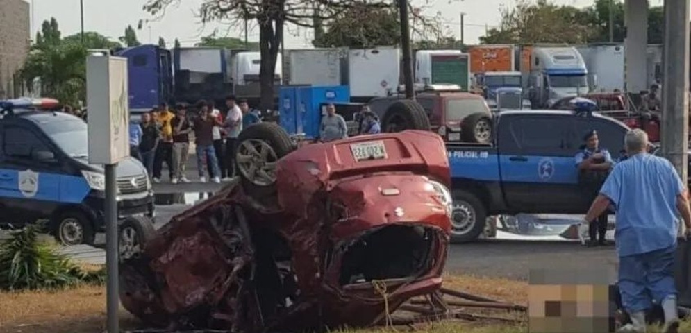 accidente deja 4 muertos en managua