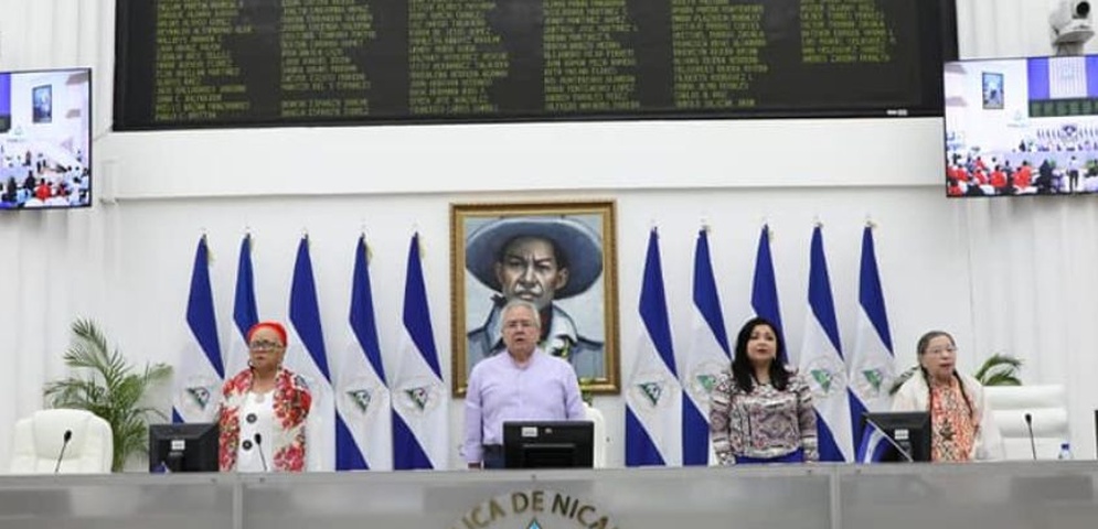 junta directiva de la asamblea nacional de nicaragua