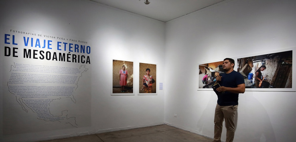 exposion fotografica mujeres migrantes el salvador