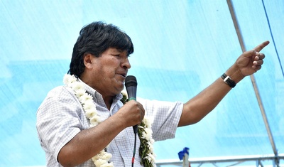 evo morales expresidente bolivia cuestiona plazo censo