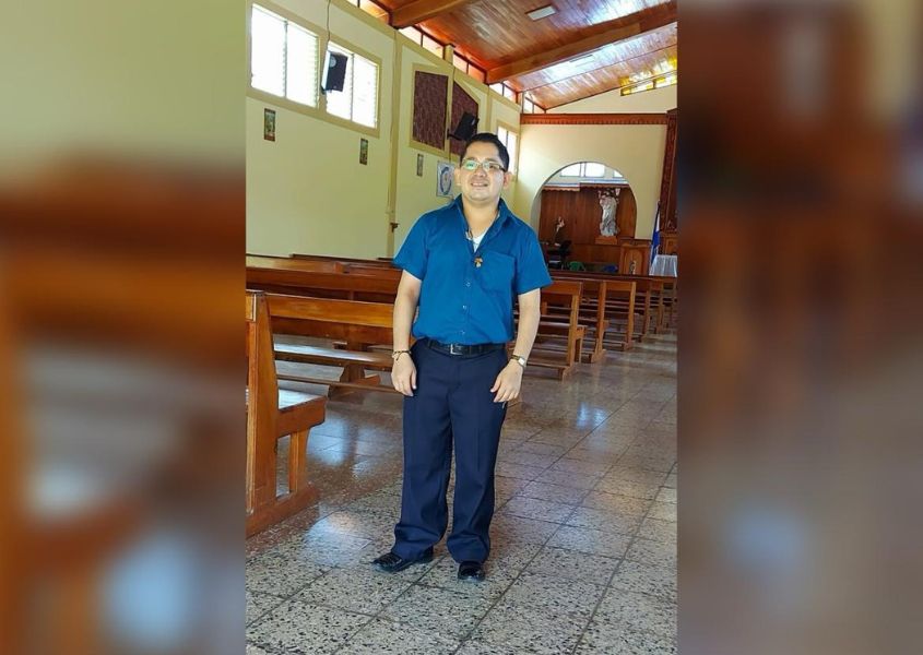 Fallece seminarista exiliado en España Olbin Obando Urbina