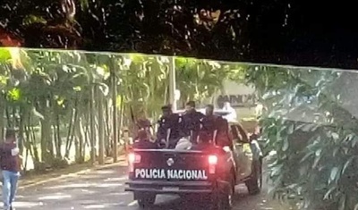 policia en incae nicaragua