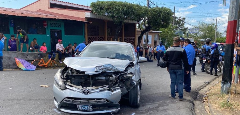 accidentes transito nicaragua policia nacional