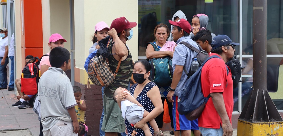 caravana migrantes centroamerica mexico eeuu