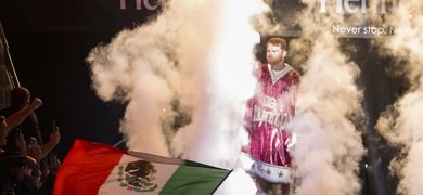 boxeador saul canelo alvarez mexico