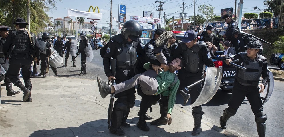 represión en nicaragua