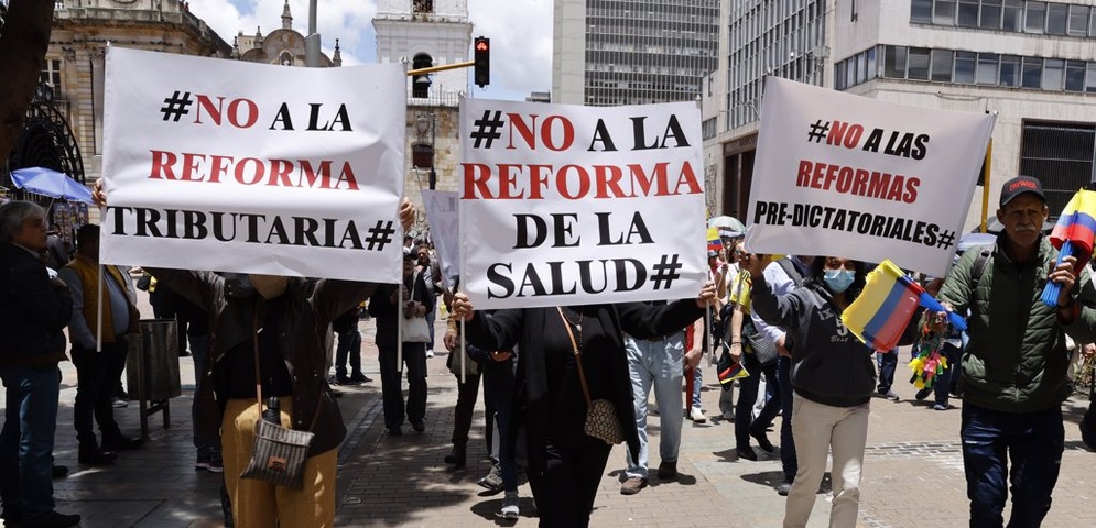 protestas en colombia