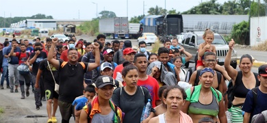 caravana migrantes mexico fortera eeuu