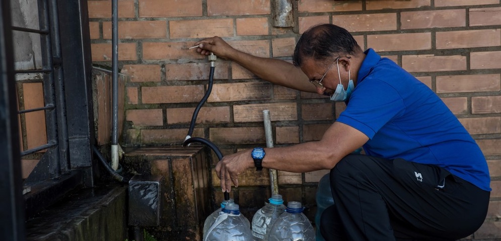 falta de agua en venezuela