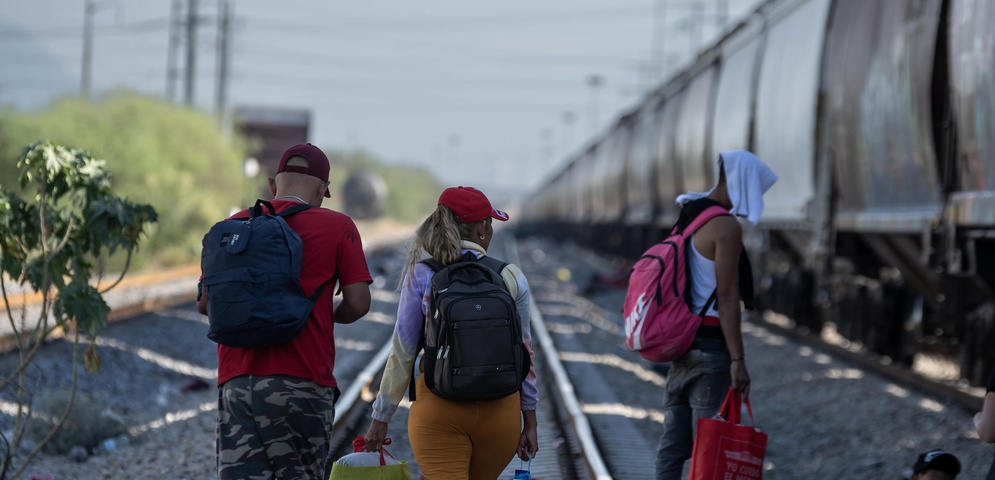 migrantes intentan llegar frontera eeuu