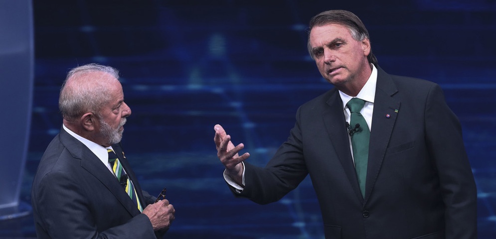debate presidencial entre bolsonaro y lula