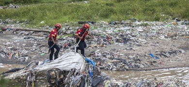 rescate desparecidos desborde rio guatemala