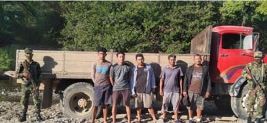hondureños detenidos en nicaragua