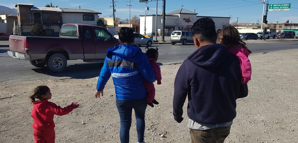 ninos migrantes en frontera mexico