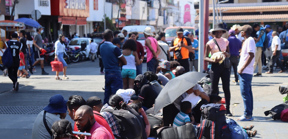 migrantes varados en frontera sur mexico