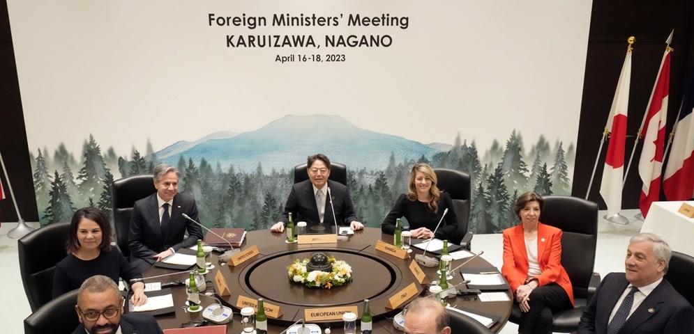 ministros de asuntos exteriores del g7