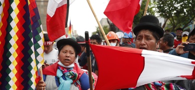 manifestaciones violentas peru