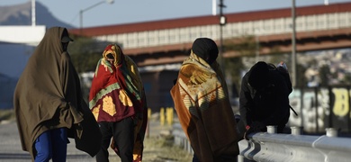 migrantes mexico frio extremo