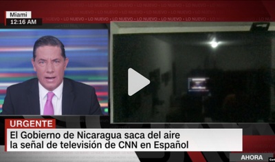 periodista fernando del rincon cnn nicaragua