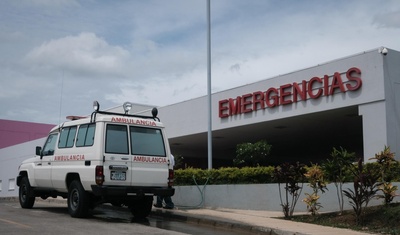 área de emergencias de un hospital managua