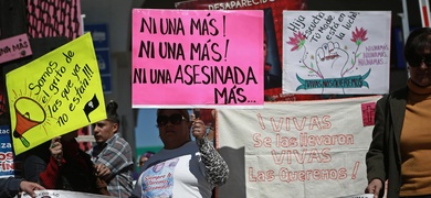 protestan feminicidios sin resolver mexico
