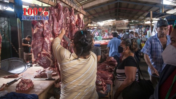 carne res mercado oriental managua