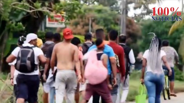 migrantes venezolanos buscan cruzar Nicaragua