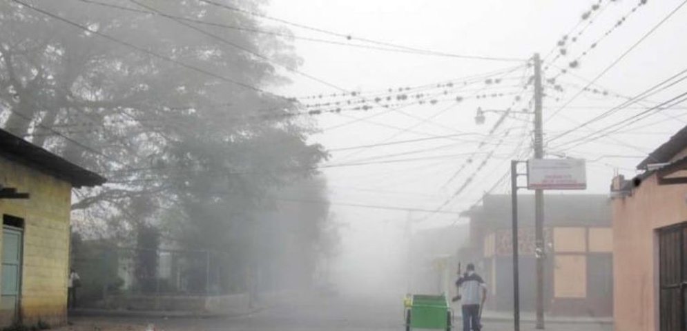frente frio nicaragua lluvias neblina