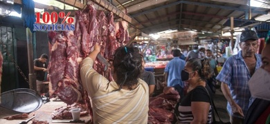 carne res mercado oriental managua