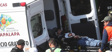 heridos choque metro mexico