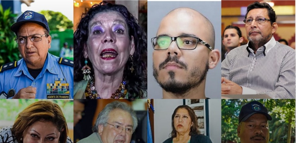 funcionarios nicaragüenses sancionados por la UE