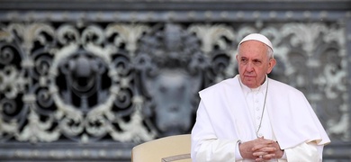 papa Francisco en el Vaticano