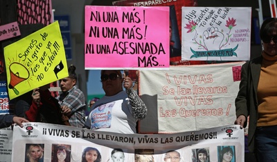 protestan feminicidios sin resolver mexico