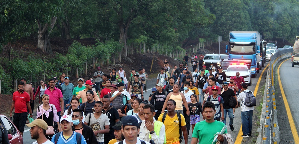 caravana migrantes centroamericanos a eeuu