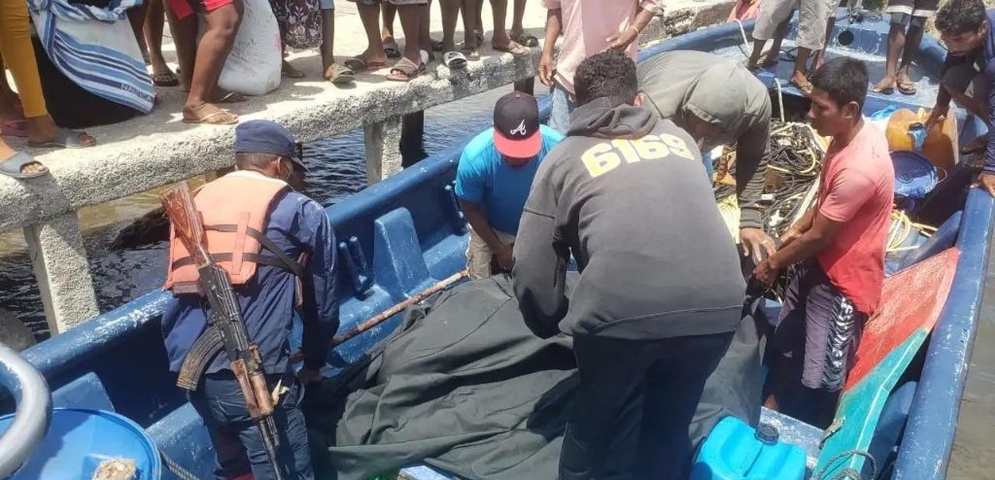 muerto embarcacion sandi bay nicaragua