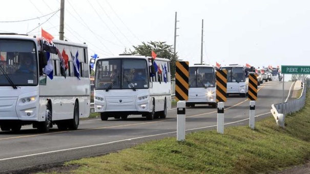 gobierno nicaragua compra autobuses rusos