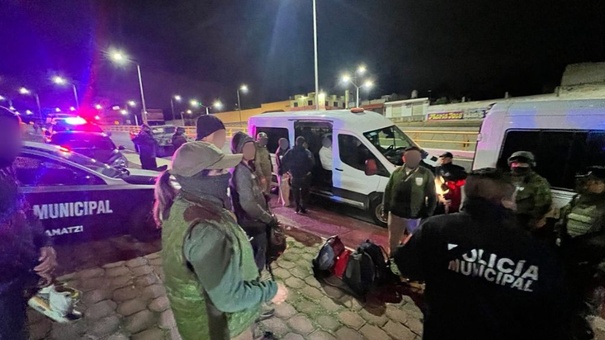 policia mexico rescate migrantes