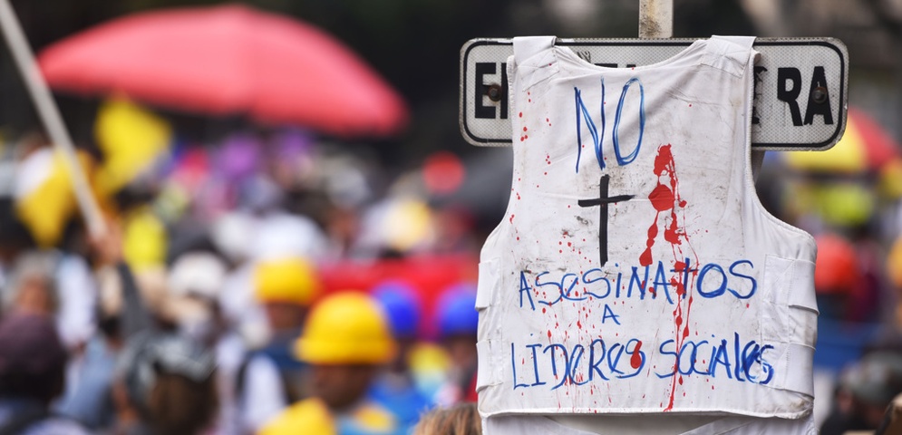 asesinatos de lideres en colombia