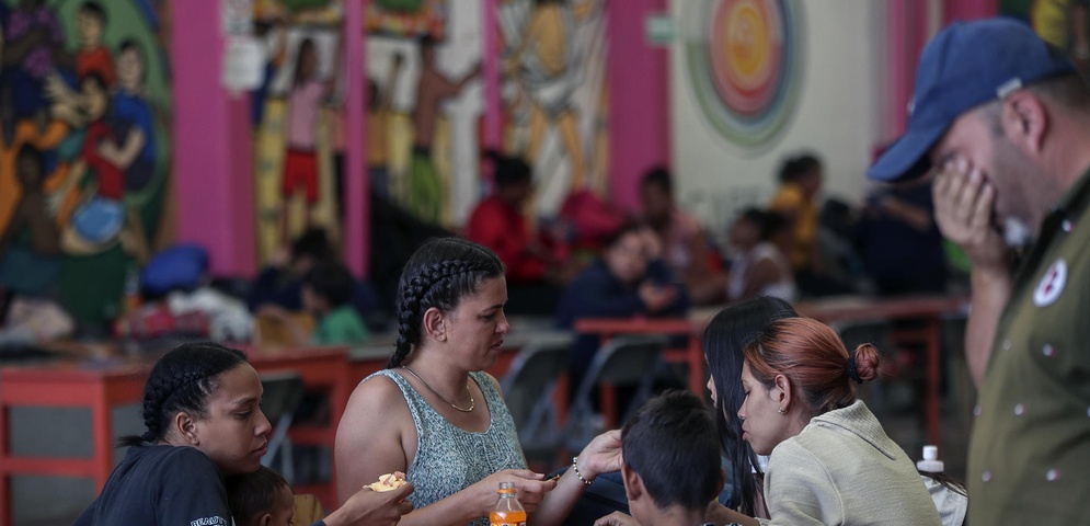 albergues recolectan alimentos migrantes mexico