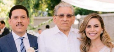 Humberto Ortega y su hijo Óscar Humberto Ortega
