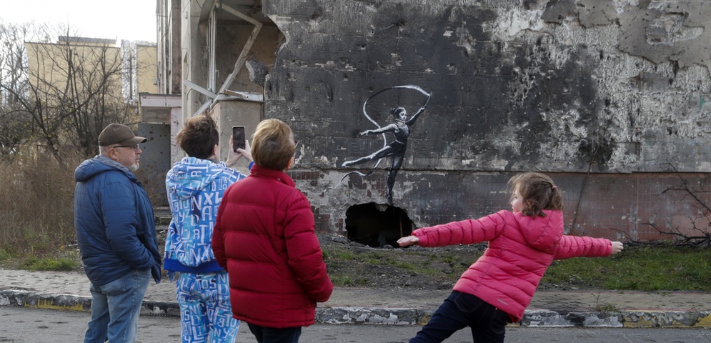 Banksy Ucrania