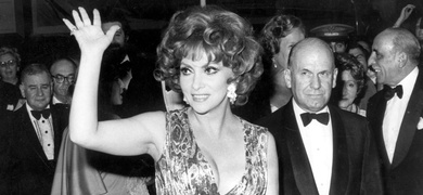 actriz Gina Lollobrigida